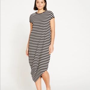 Universal Standard striped Geneva dress